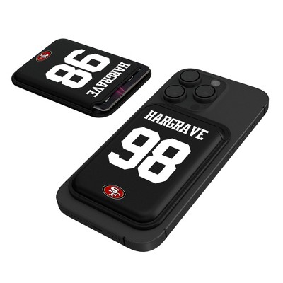 Keyscaper NFL San Francisco 49ers Players Game Tactic Black Magnetic Credit Card Wallet
