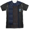 Men's Harry Potter Ravenclaw Thin Scarf Short Sleeve Costume T-Shirt - 2 of 4