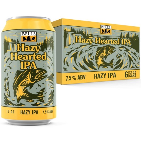 Bell's Hazy Hearted Ipa Beer - 6pk/12 Fl Oz Cans : Target