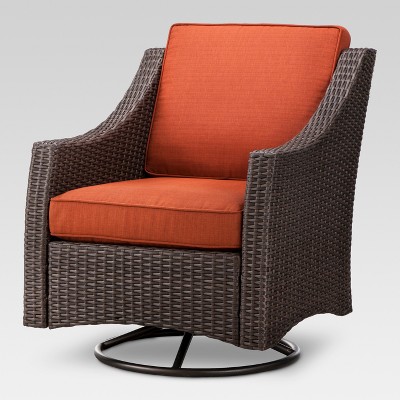 Threshold southcrest wicker stacking deals patio club chair