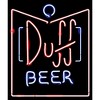 Men's The Simpsons Duff Beer Neon Sign Long Sleeve Shirt - image 2 of 4