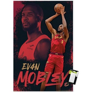 Trends International NBA Cleveland Cavaliers - Evan Mobley 25 Unframed Wall Poster Prints - 1 of 4