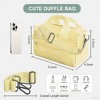 9 Inch women's lightweight sports bag, light yellow - 2 of 3