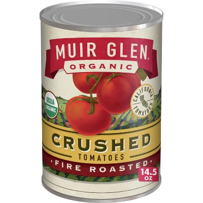 Muir Glen Organic Gluten Free Crushed Fire Roasted Tomatoes - 14.5oz
