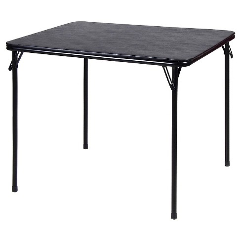 34 X 34 Folding Table Black - Plastic Dev Group : Target