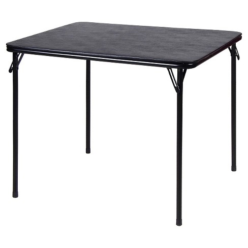 34 x 34 Folding Table Black - Plastic Dev Group