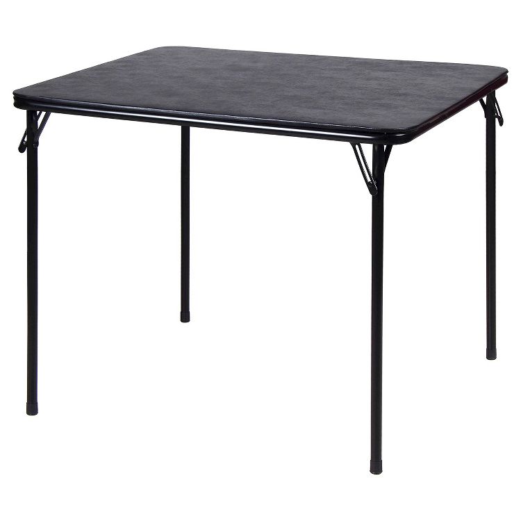 Peakform 34"x 34" Folding Card Table Black, 1 of 4