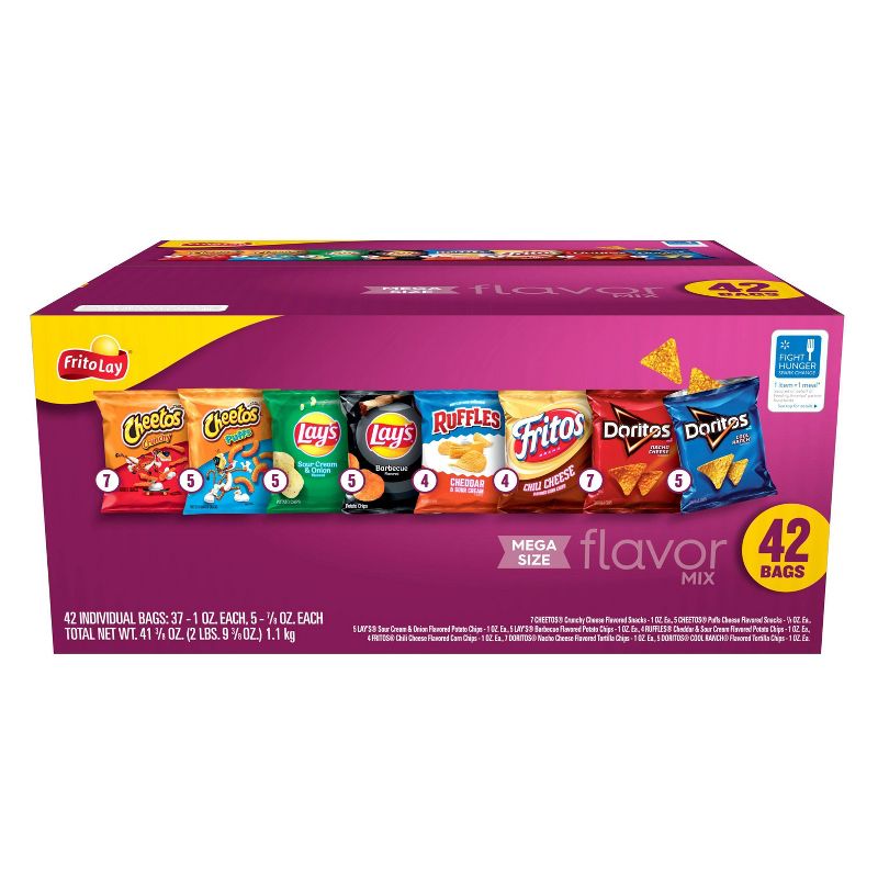 Frito Lay Flavor Mix 42ct, 1 of 8