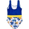 Pokemon Pikachu Girls UPF 50+ One Piece Bathing Suit Little Kid to Big - 2 of 4