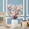 Stockroom Plus 6 Pack Silk Artificial Baby's Breath Flowers with Stem, Babies Breath Faux Flower Bouquet Arrangement, 20 inch - 2 of 4