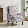 Yanik Wingback Manual Recliner with Nailheads | HULALA HOME - 3 of 4