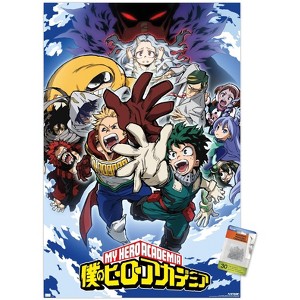 Trends International My Hero Academia: Season 4 - Key Art Unframed Wall Poster Prints - 1 of 4