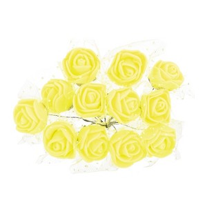 Unique Bargains Durable Flowers Bulk Stem Foam with Gauze for Wedding Bouque Boutonnieres 144 Pcs - 1 of 4