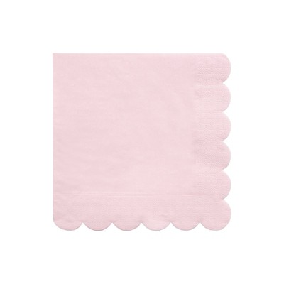 Meri Meri Pale Pink Large Napkins