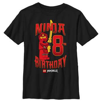 Boy's LEGO®: Ninjago Ninja Kai Birthday 8 T-Shirt
