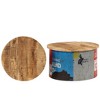 vidaXL Coffee Tables 2 pcs Solid Mango Wood - 4 of 4