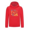 Everyday Kids All the Girls Dig Me Boys Pullover Hoodie – Funny Construction Truck Sweatshirt - 4 of 4