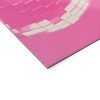 April Lane Art Pink Disco Ball I 36" x 24" Welcome Mat - Society6 - 3 of 3