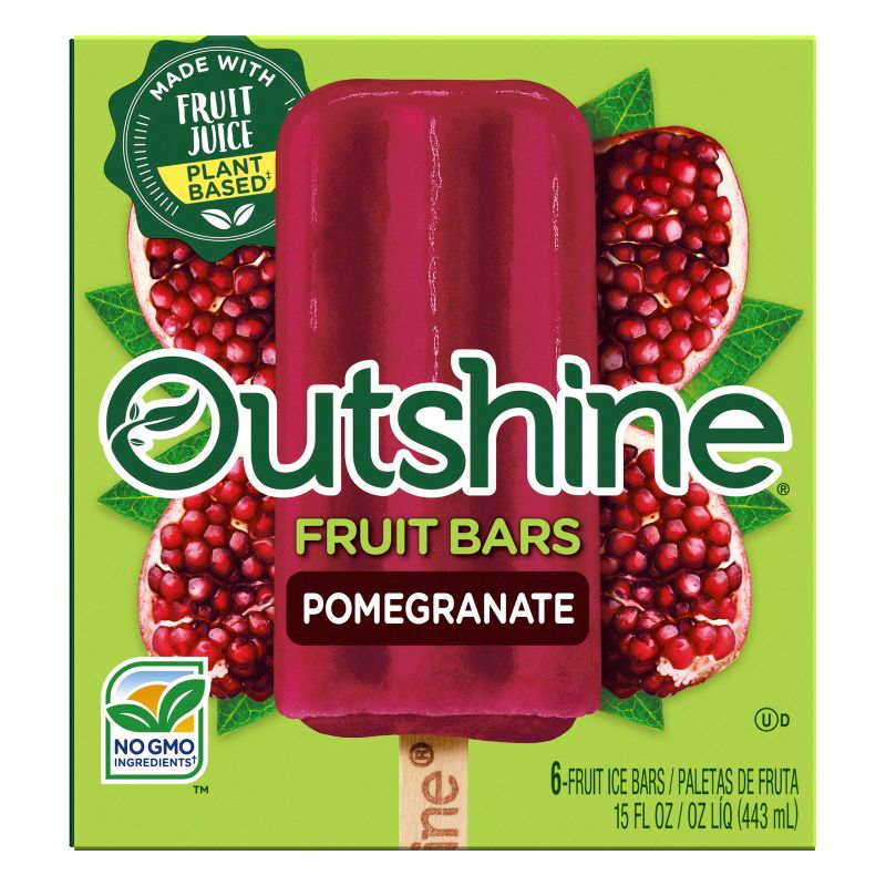 Outshine Pomegranate Frozen Fruit Bars - 6ct/14.7oz, 1 of 11