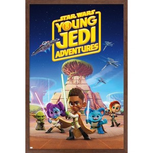 Trends International Star Wars: Young Jedi Adventures - One Sheet Framed Wall Poster Prints - 1 of 4