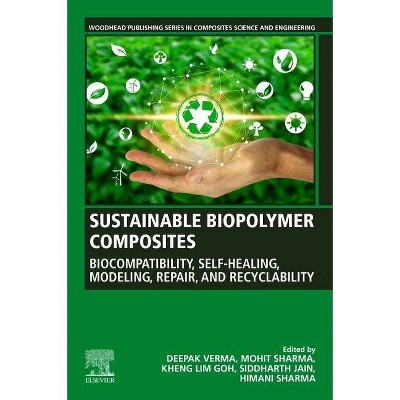 Sustainable Biopolymer Composites - (Woodhead Publishing Composites Science and Engineering) (Paperback)