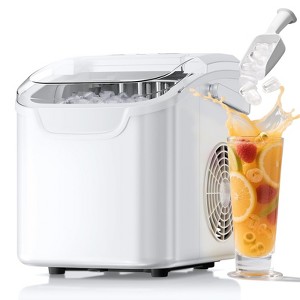 Portable Countertop Ice Maker – 26 lbs/Day, Fast 6-Min Ice, Self-Cleaning, Energy Efficient, for Home, RV, Outdoor & Office Use - 1 of 4