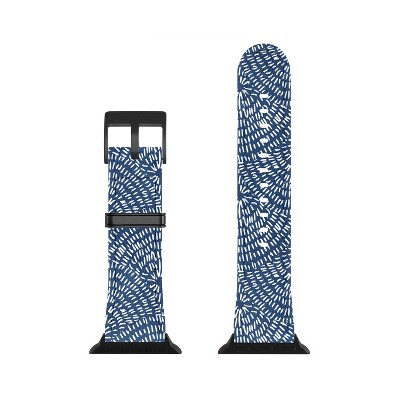 Camilla Foss Circles In Blue III Apple Watch Band - Society6