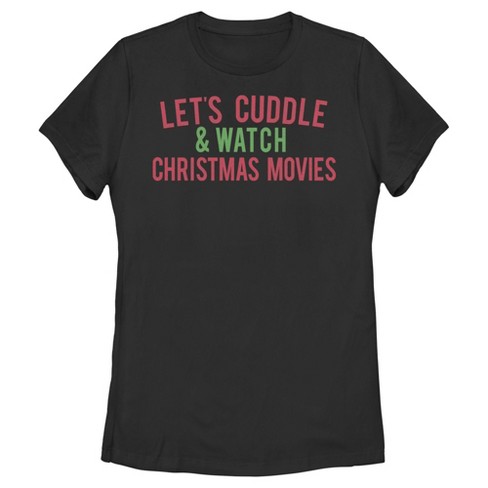 Women's Lost Gods Cuddles & Christmas Movies T-Shirt - image 1 of 4