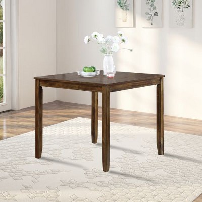 CENGHU Wooden Dining Table, Modern Rectangular Dining Table, Kitchen Table for 4 People, for Dining Room, Kitchen, Living Room