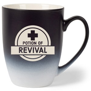 100 North Magic Potion 10 Ounce Black and White Two Toned Ombre, Comfortably Fits Your Hands, Ceramic Tea Coffee Cup Mug, Potion of Revival - 1 of 1