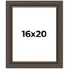 PosterPalooza | Museum Brown Picture Frame - UV Acrylic, Foam Board Backing, Hanging Hardware - 2 of 4