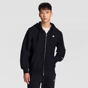 トップス champion hooded ALL IN ONE Champion Adult Sizing Embroidered Full Zip Fleece Hoodie