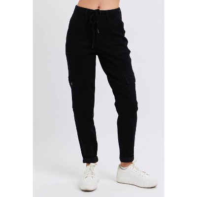 Women's High Waist Cargo Cuffed Jogger - Judy Blue