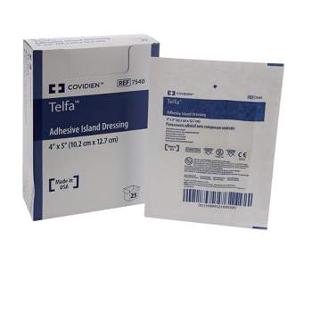 Telfa Non-adherent Dressing, Sterile, 3 In X 4 In, 100 Count, 1 Pack :  Target