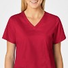 Wink WonderWORK Women's Shaped V-Neck Scrub Top - 4 of 4
