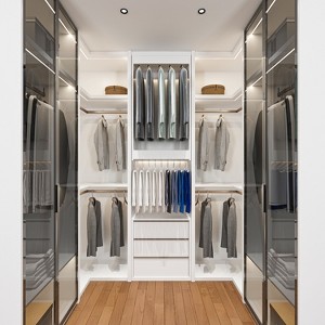 Double Hanging Closet Unit - Modular Closet System For Hanging - 1 of 4