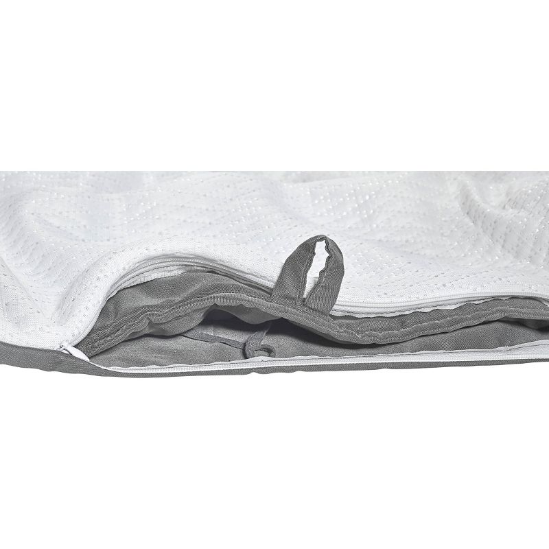 48"x72" Cooling Weighted Blanket Gray - Tranquility, 6 of 10