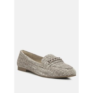 Abeera Chain Embellished Loafers - 1 of 4