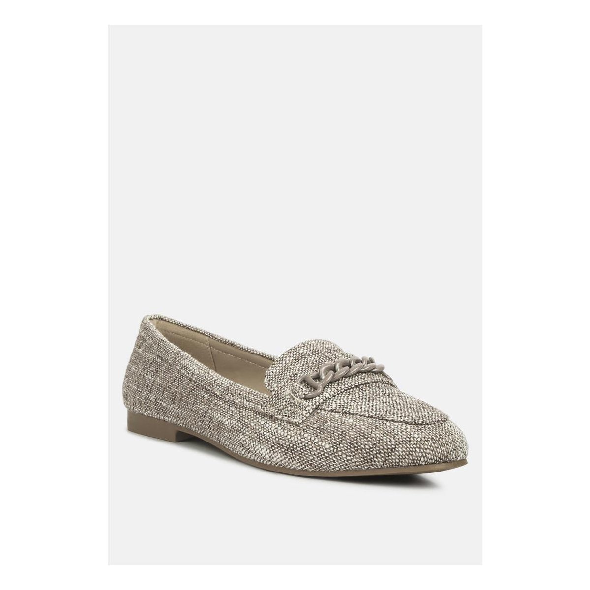 Женские туфли London Rag Womens Abeera Chain Embellished Loafers 8 — фото 2