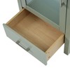 NicBex Bathroom Storage Cabinet with Sink, Bathroom Vanity, 1 Spacious Drawer and 1 Glass Cabinet Door for Bathroom - 4 of 4