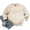 Embroidered Latina Cursive - Women's Graphic Sweatshirt - 2 of 4