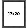 PosterPalooza | Refined Black Picture Frame - UV Acrylic, Foam Board Backing, Hanging Hardware - 2 of 4
