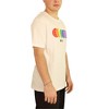 Elevenparis Mens Rainbow Smiley Graphic T-Shirt, White, X-Large - 2 of 4