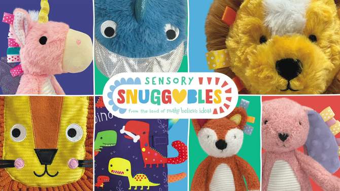 Make Believe Ideas Sensory Snuggables Plush Stuffed Animal - Dragon, 2 of 9, play video