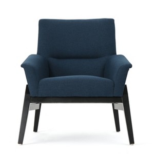 Lainey Modern Club Chair Navy - Christopher Knight Home, Blue