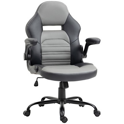 Ezra Adjustable Leg Rest Gaming Chair White - Mibasics : Target