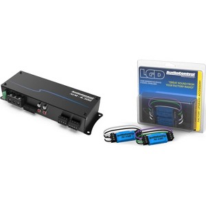 AudioControl ACM-4.300 4 Channel Micro Amplifier with 1 Pair AudioControl AC-LGD Load generating device - 1 of 4