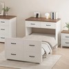 brafabhome Murphy Twin Bed with Mattress Included,33x76 Inches Hideaway Bed with Storage,Easy Pull Out and Folding - 4 of 4