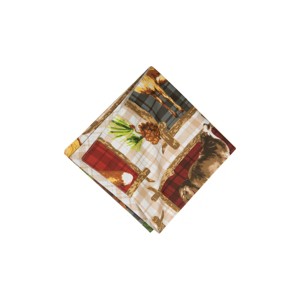C&F Home Bryson Retreat Reversible Rustic Lodge Napkin Set of 6 - 1 of 3