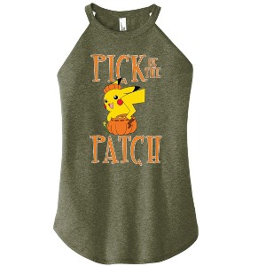 Women's - Pokémon - Pick Of The Patch Graphic High Neck Tank - 1 of 3